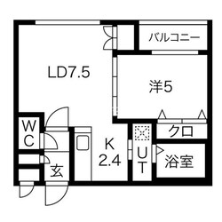 サンセリテ札幌の物件間取画像